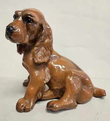 Vintage 1970s Marwal Inc. Large COCKER SPANIEL Dog Figurine Statue • $80