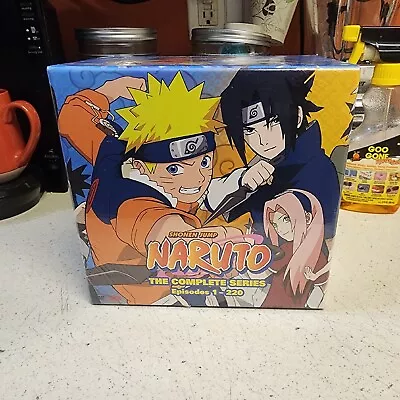 Naruto Uncut Box Set Complete Series Anime Art Box Set Brand New Sealed Htf • $399.98