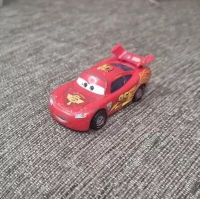Mattel Disney Pixar Cars LIGHTNING MCQUEEN 3  Die Cast Car Toy • £0.99