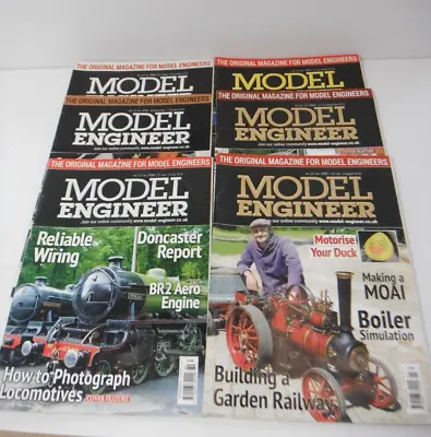 Model Engineer Magazines X 6 UK Trains Engine Trams Boiler Railway • $16.16