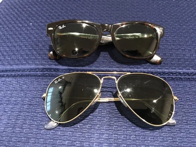 $150 • Buy Ray Ban RB2132 Wayfarer 902 Tortoise Sunglasses Polarized  Aviator