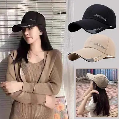 Sport Baseball Cap Dry Waterproof Peaked Sun Street Unisex Hat Hiphop L1U6 U0E3 • $8.87