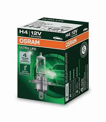 Osram H4 12V 60/55W P43t ULTRA LIFE 1pcs • $6.92