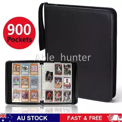 900 Card Spots Binder Album Book Card Collectors Holder Case For Trading Cards • $30.95