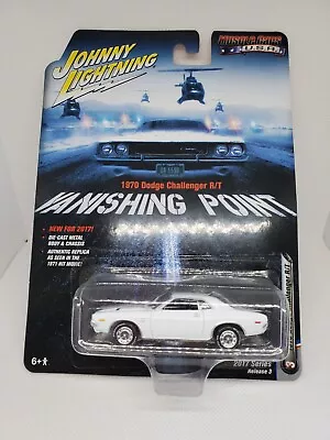 Johnny Lightning Vanishing Point 1 64 1970 Dodge Challenger R/T White • $22