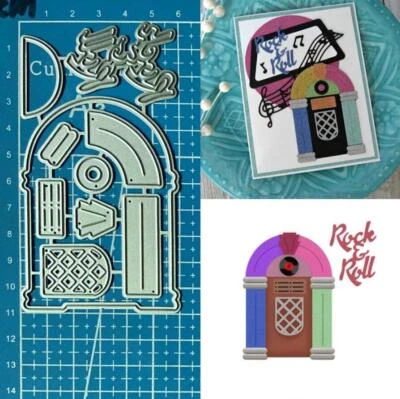 £3.89 • Buy Metal Cutting Dies Music Door Scrapbooking Embossing Paper Card Crafts Stencils 