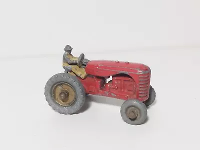 MATCHBOX LESNEY Moko 4b Massey Harris Tractor  1954 Vintage Diecast Toy  • $1.25