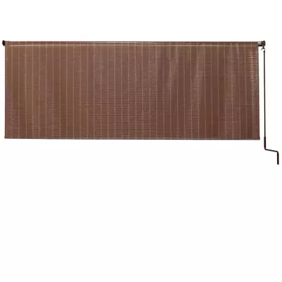 Outdoor Exterior Roller Shade Weather Resistant Blocks Heat Sun Privacy 48/72/96 • $47.48