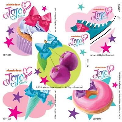 Jojo Siwa Stickers X 5 - Birthday Party Dance Bows - Favours Loot Ideas - JoJo • $2.85