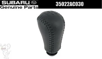 SUBARU GC8 Impreza WRX Genuine 5MT Leather Shift Knob OEM JDM STI • $180.54