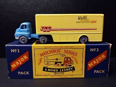 Matchbox M2-A Bedford Ice Cream Truck 1957 In Original B3 Box VNM • $224.36