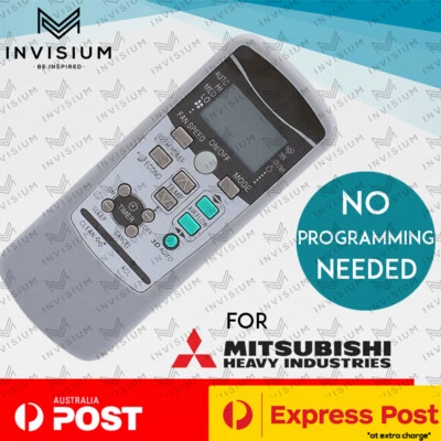 $16.95 • Buy Mitsubishi Air Conditioner Remote Control RKX502A001, RKX502A001B, RKX502A001C