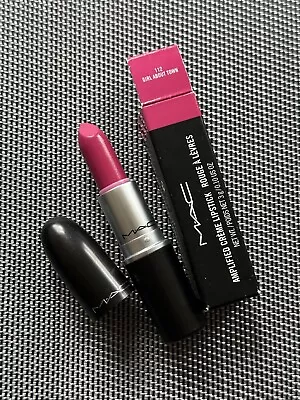 MAC Amplified Creme Lipstick In Shade Girl About Town • £30