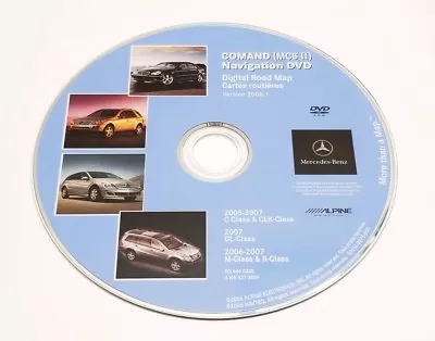 Mercedes Benz Gl M Clk R Navigation System Gps Dvd Disc  Oem Part Bq6460220 • $63.99