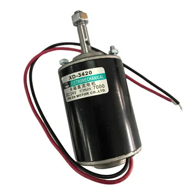 Electric Motor 24V 3000RPM High Speed CW/CCW Reversible Permanent Magnet DC • £16.79
