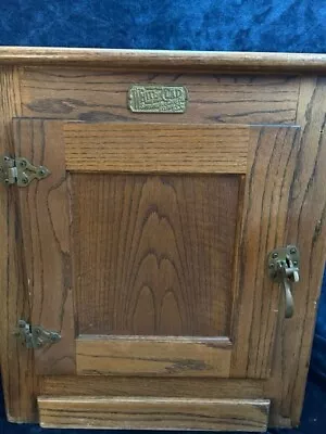 White Clad Ice Box/ Nightstand  • $150