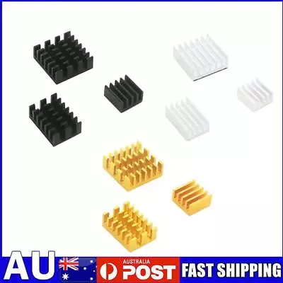 3pcs Aluminum Heatsink For Raspberry Pi 4B Heat Sink Cooling Pad Accessories • $10.89