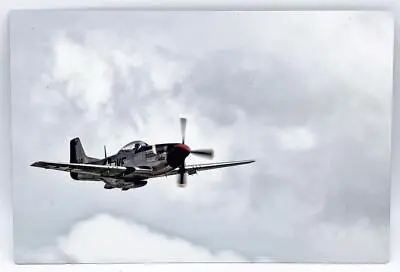 North American P-51D Mustang Rebel WWII Fighter Plane Print On Metal 8x12 • $87.49