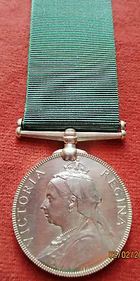 Victorian Volunteer Force Long Service Medal. Unnamed In Excellent Condition. • £35