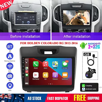 Android 13 Carplay Head Unit For Holden Colorado Rg 2012-2016 Gps Navi Car Radio • $189.99