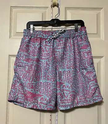 Maui And Sons Original Boardwear Swim Trunk Shorts With Pockets Size Large • $7.80