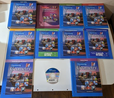 $135 • Buy Discovering Geometry TEST GENERATOR SOLUTIONS MANUAL Teachers Edition 3rd Serra