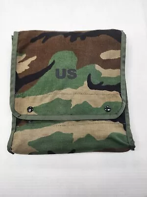 USGI Military Woodland BDU Camo Map & Photograph Field Carry Case Bag NEW • $30