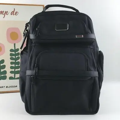 TUMI ALPHA3 2603578D3 Brief Pack Backpack FXT Ballistic Nylon Leather Black NEW • $219