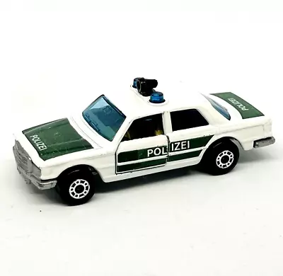 Matchbox Lesney Superfast 56 Mercedes-Benz 450SEL Police Car  Polizei  Mint! • £24