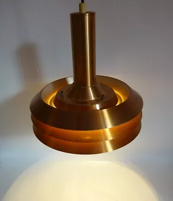 Old Copper Ceiling Light Copper Mid Century Vintage Lamp • $142.01