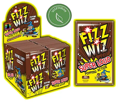 £2.95 • Buy Fizz Wiz COLA POPPING CANDY Retro Sweets SUPER LOUD Space Dust Wizz Party Bags