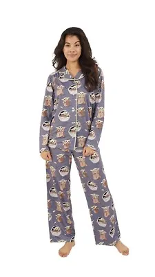 Munki Munki Star Wars Baby Yoda Pajamas Women’s Size Large NWT • $42.25