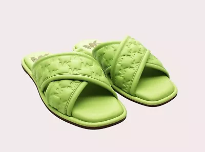 Step Into Effortless Style With MICHAEL Michael Kors Gideon Slide Sandal In Brig • $125