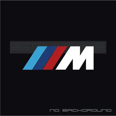 M Decal Sticker Logo  M1 M2 M3 M4 M5 MX5 MZ4 X3 X5 M8 M2C BMW Multi Color Pair • $41.39