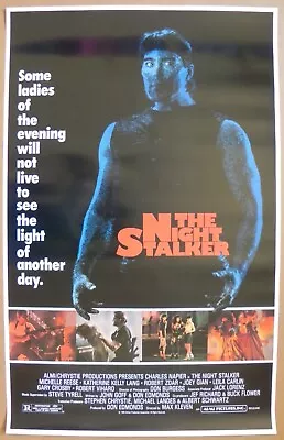 The Night Stalker 1986 One Sheet Poster Max Kleven Charles Napier Robert Z'Dar • $24.99