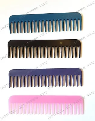 Detangling Comb Wide Tooth Hair Comb Extension Detangling Dipping Afro Comb X 1 • £2.29