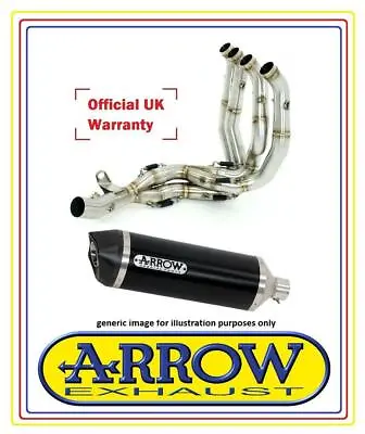 Kawasaki Z750 2008 08 Arrow Full Exhaust + R-TechDark Alu/Carbon Road Muffler • $1150.29