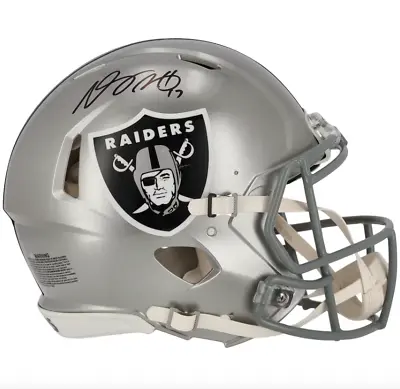 Davante Adams Signed Las Vegas Raiders Riddell Speed Authentic Helmet • $1349