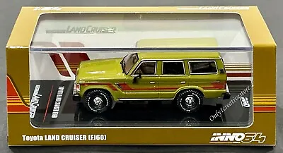 INNO64 Toyota Land Cruiser FJ60 Olive Green 1:64 • $19.92