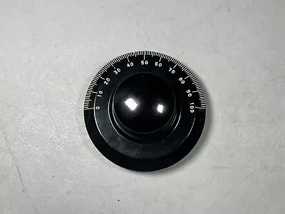 National 4  Velvet Vernier Dial Bakelite Ham Radio Replacement 0-100 EXCELLENT • $34.99