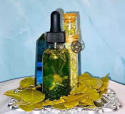 Abundance Ritual Oil Money Drawing Magic Oil Wiccan Prosperity Spell Oil 2oz • $21.95