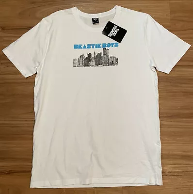 The Beastie Boys Men's White T Shirt  Size Large • $18.95