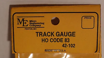 Micro Engineering #42-102 Track Gauge Ho Code 83 Bigdiscounttrains • $8.40