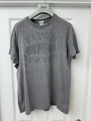 Genuine Abercrombie & Fitch Grey Round Neck T-Shirt • £1.99