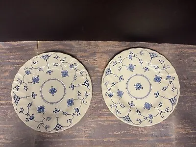 Set Of 2 Myott Finlandia Staffordshire 6 7/8” Lunch/Salad/Dessert Plates England • $15.90