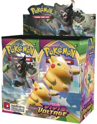 $249.99 • Buy *IN STOCK* Pokemon Sword & Shield Vivid Voltage Booster Box - 36 Booster Packs