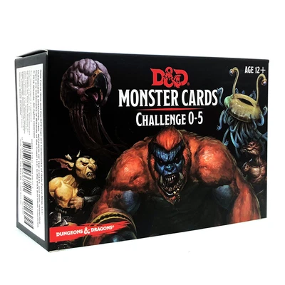 $46.95 • Buy Dungeons & Dragons: Spellbook Monster Challenge 0-5 Cards