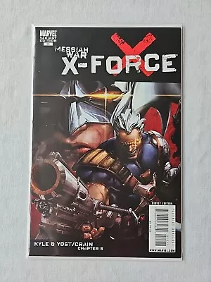 X-Force #15 | 1:10 | Messiah War | Crain | Vol.3 | Marvel • $9.99