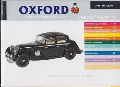 £1.25 • Buy Oxford Diecast Catalogue 2010 January 2010 - May 2010 SS100