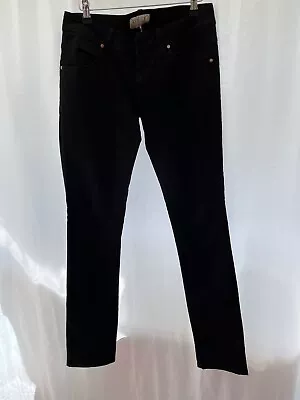 Jeans Met Injeans Size W32” L34 Black Denim Cotton Slim Leg Womens • $11.94